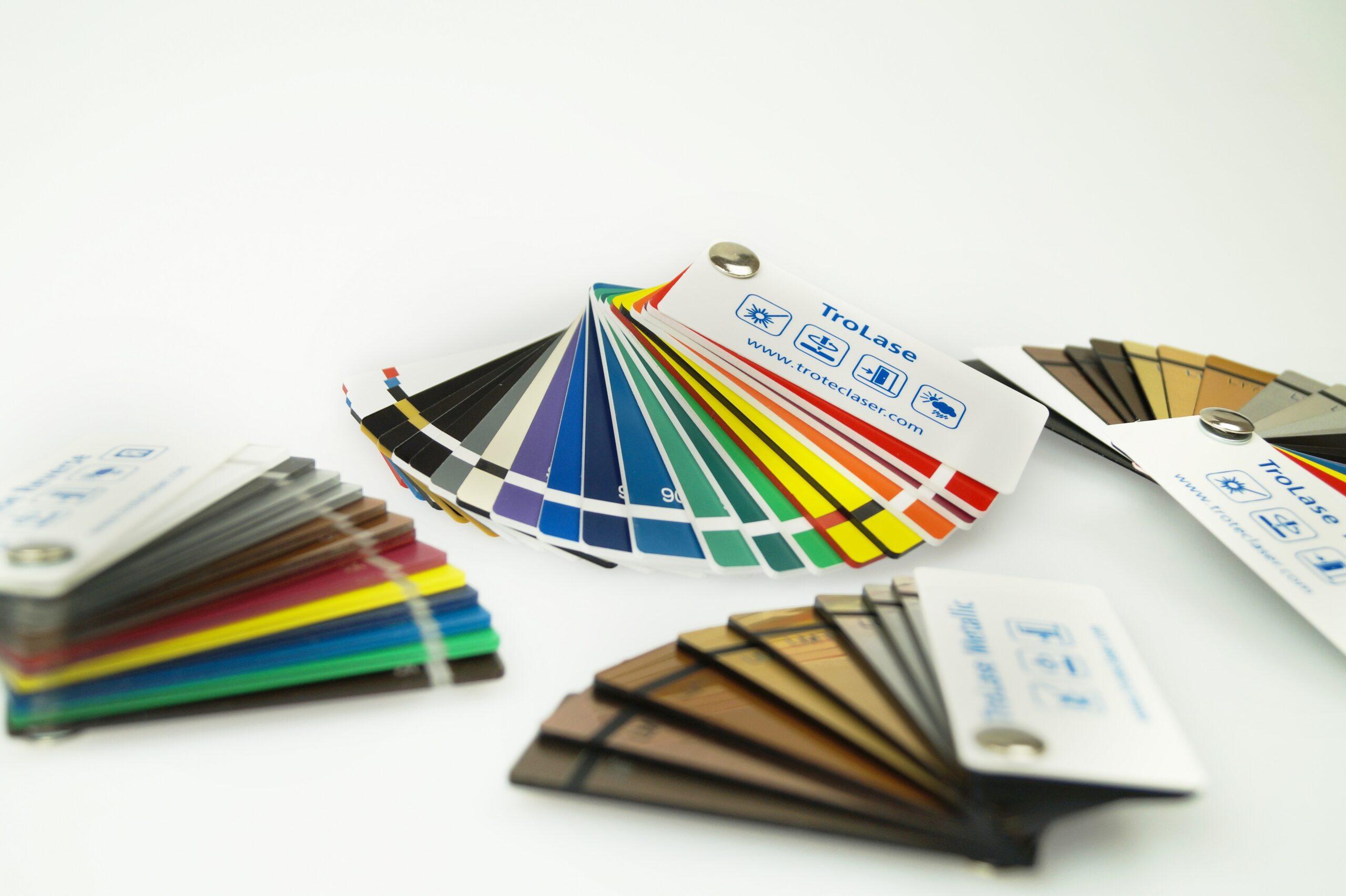 Trotec Laser Cutting Material Swatches