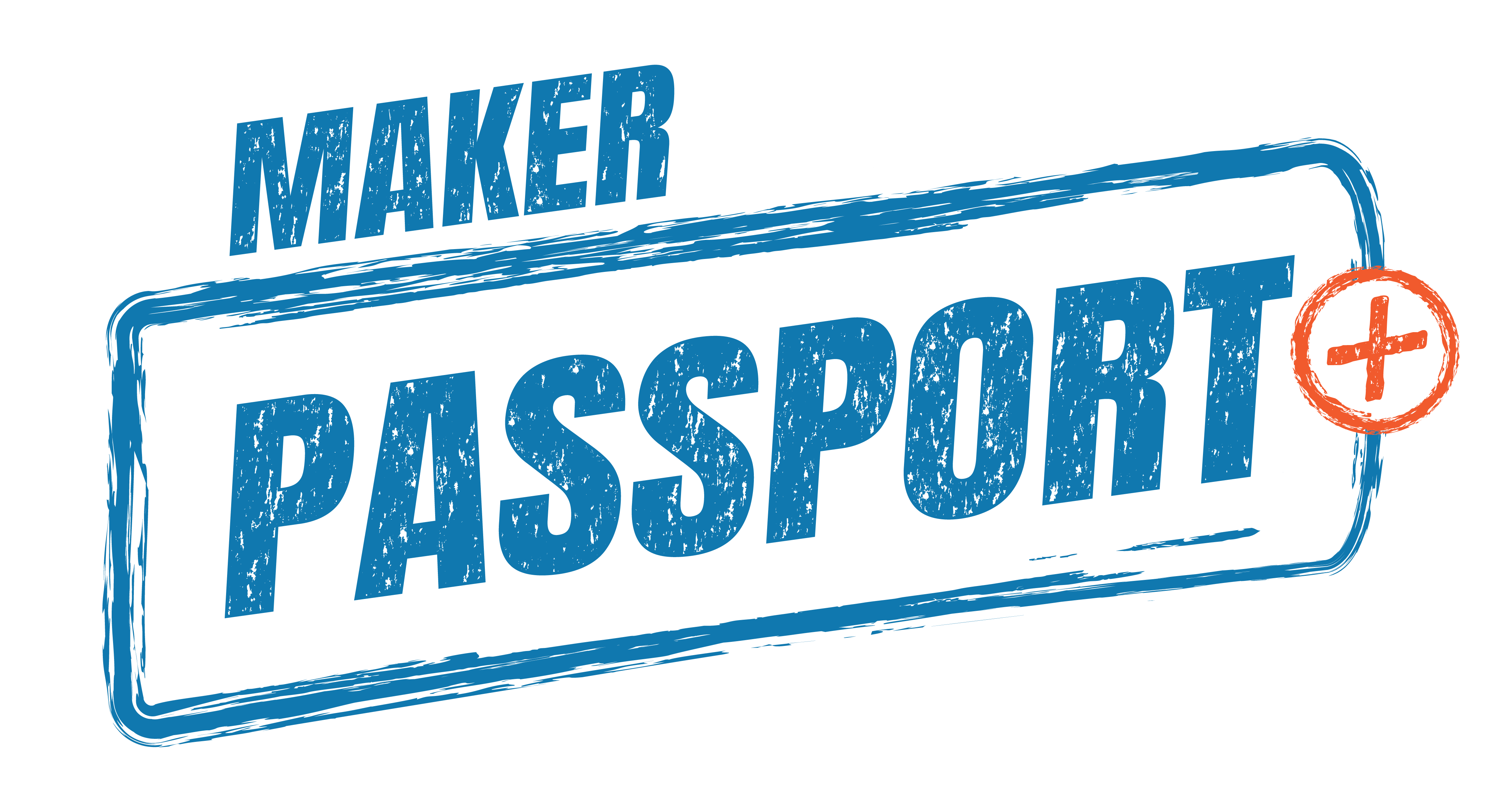 Maker Passport Plus membership banner for Maker Cube in Langley, BC, membership graphic indicating an upgraded tier